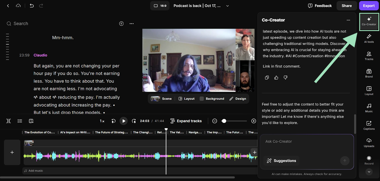 Riverside Co-Creator