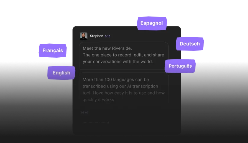 Riverside transcript