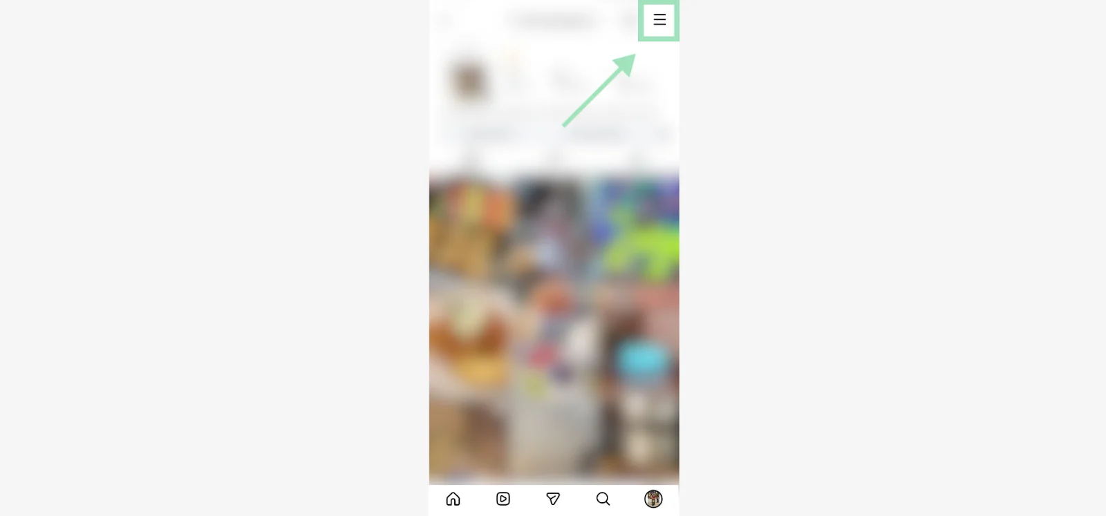 Instagram more icon