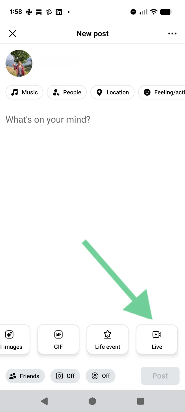 Facebook Livepp going live