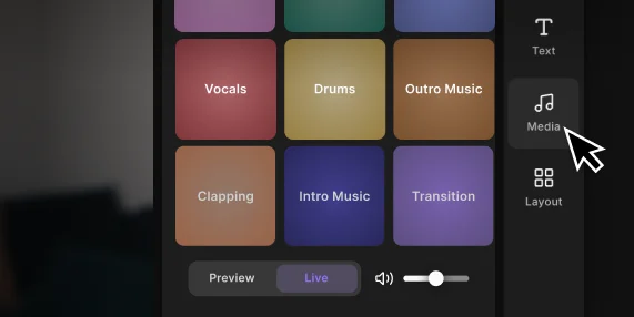Riverside editor used to extract audio from videos and repurpose the b-roll audio.