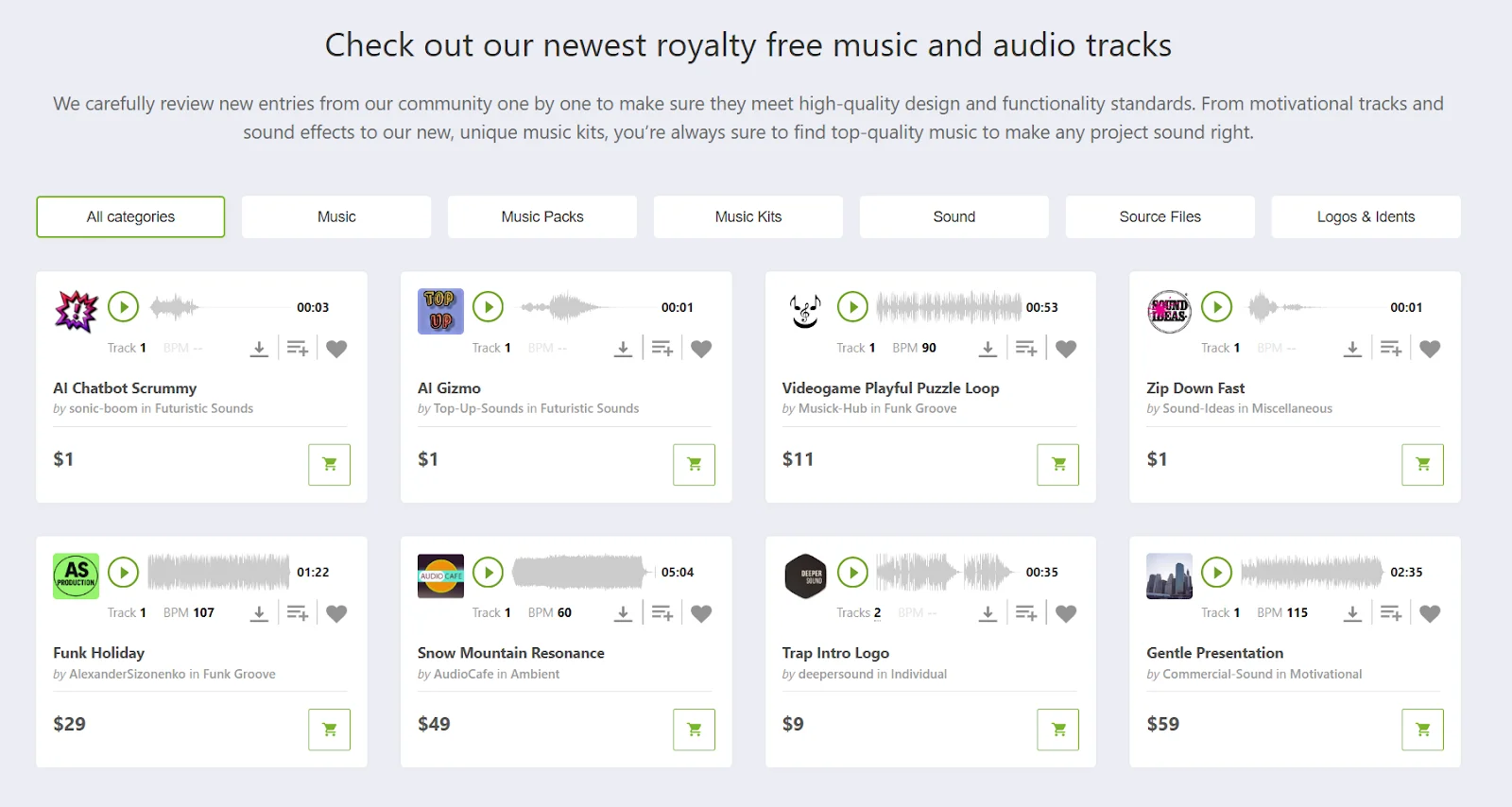 AudioJungle (Envato Market)