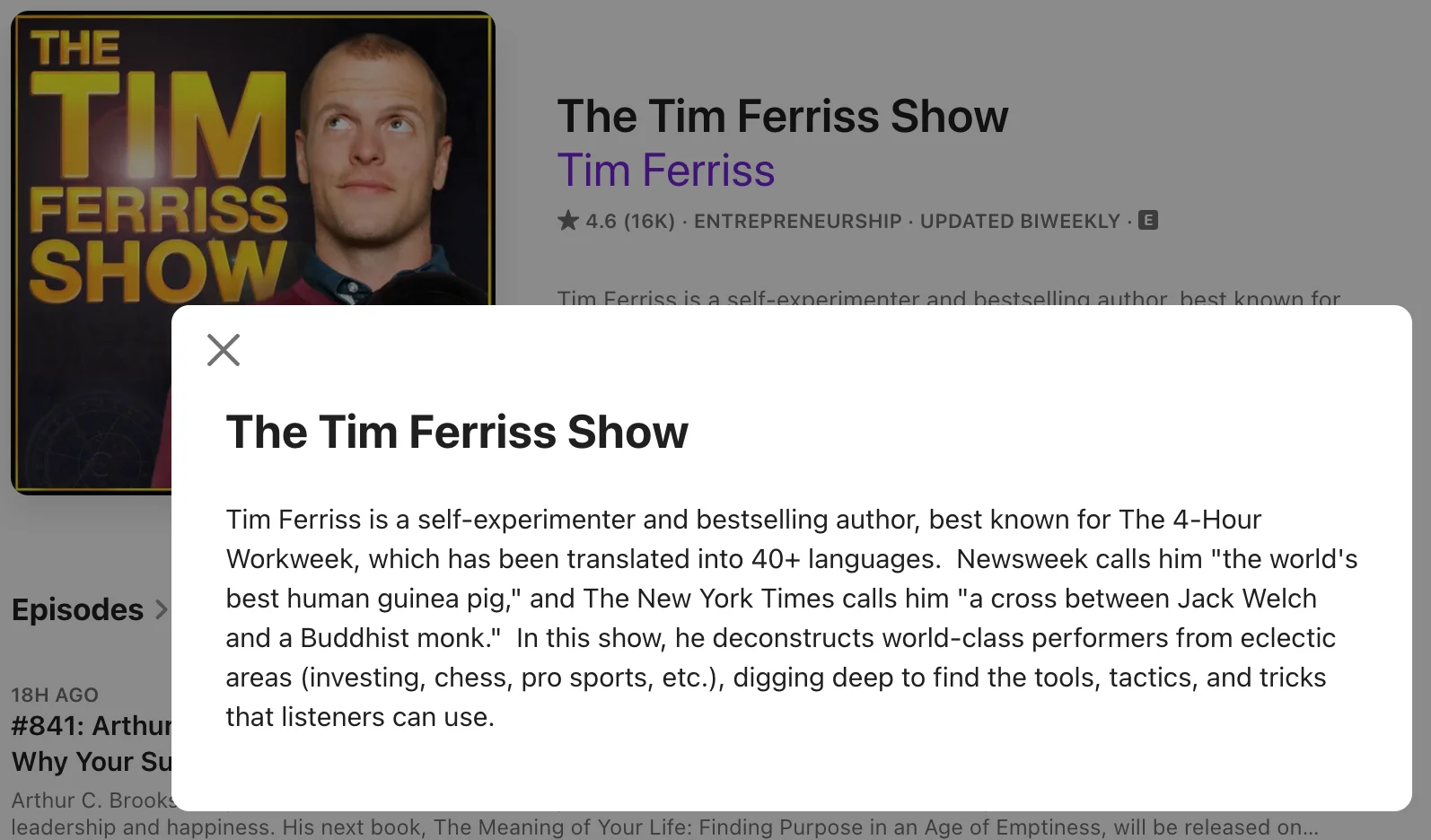Tim Ferriss Show