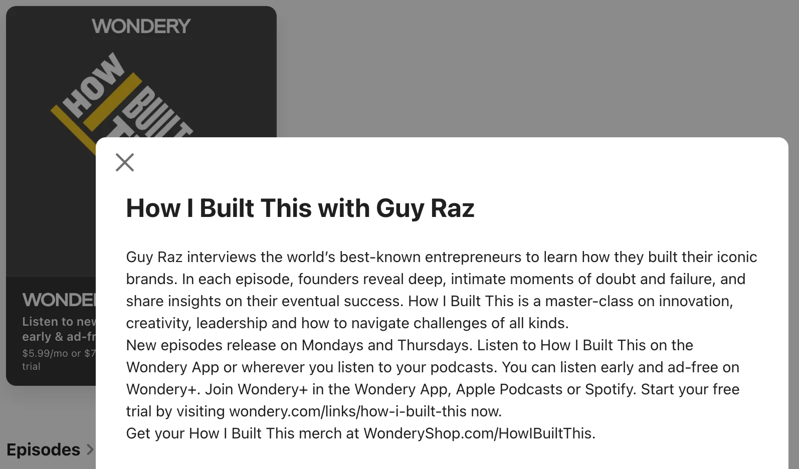 How I built This with Guy Raz