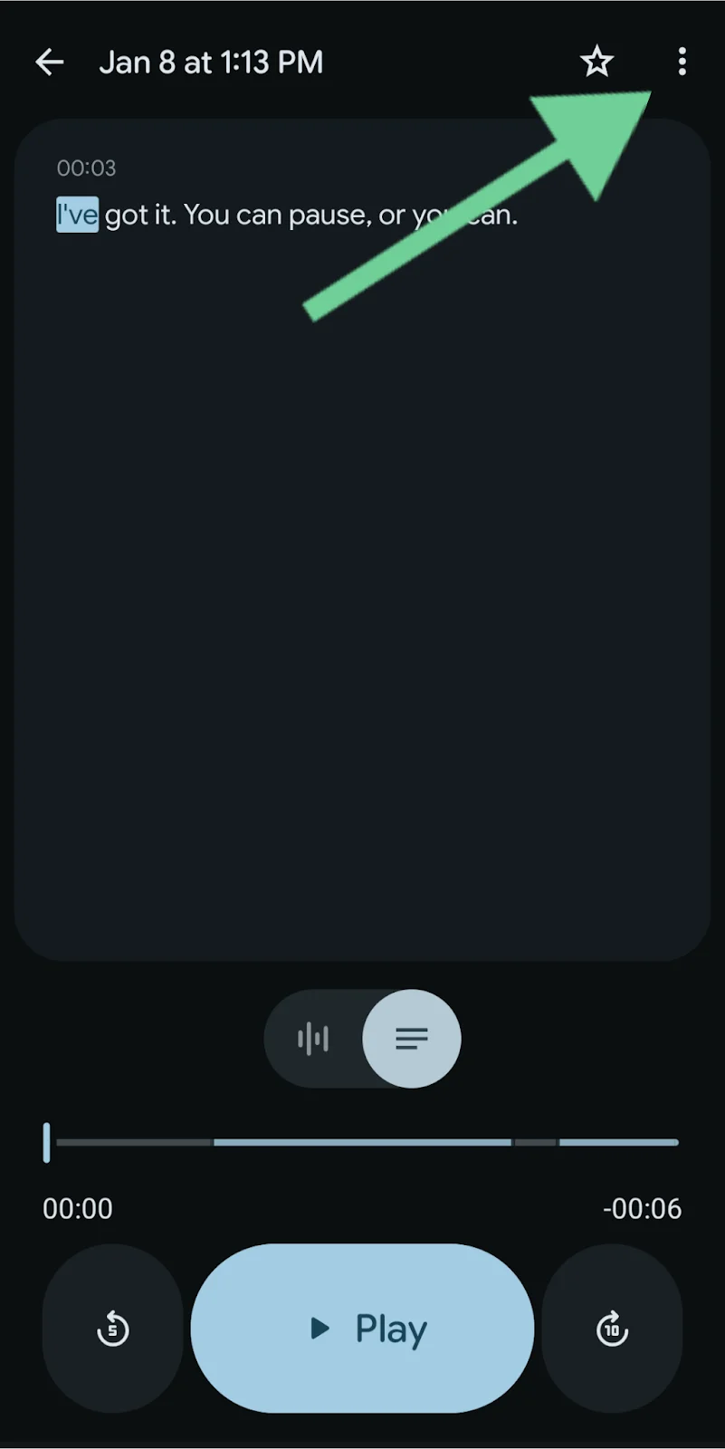 Google Speech tools icon