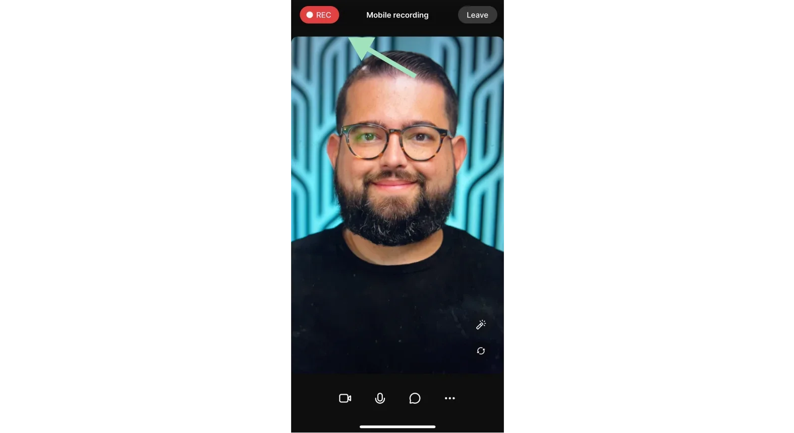 Riverside record the call