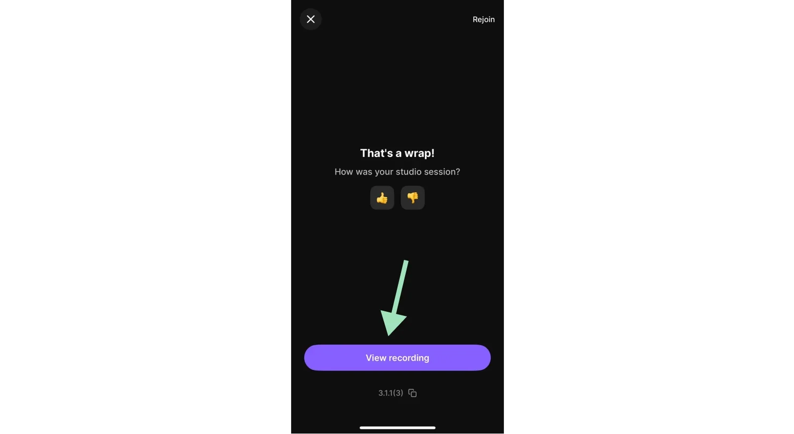 Riverside view recording