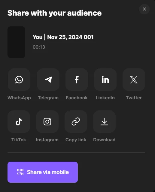 Riverside sharing on TikTok