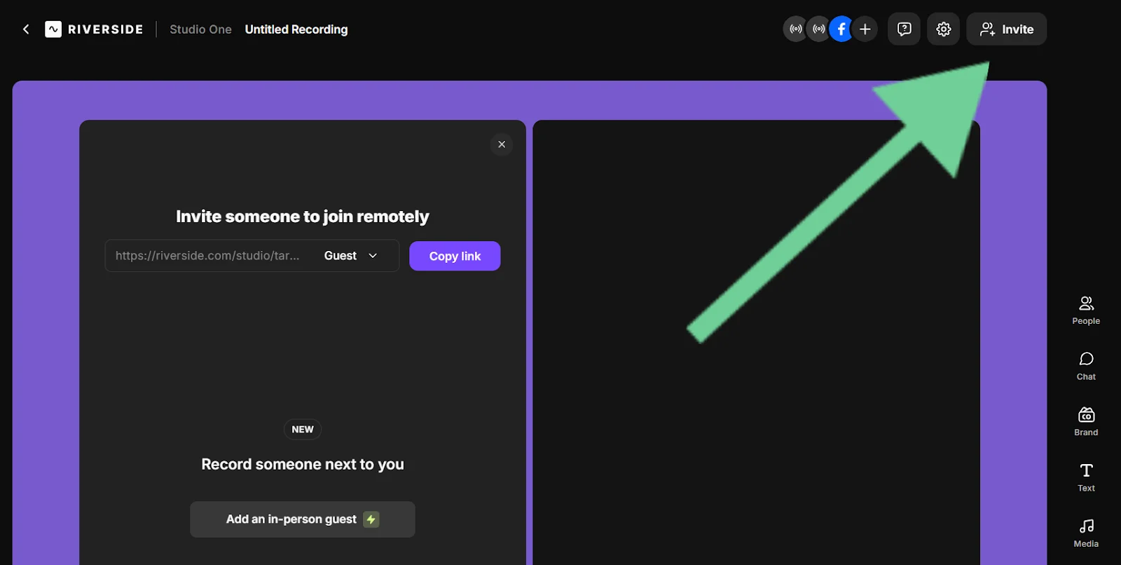Riverside adding a new guest