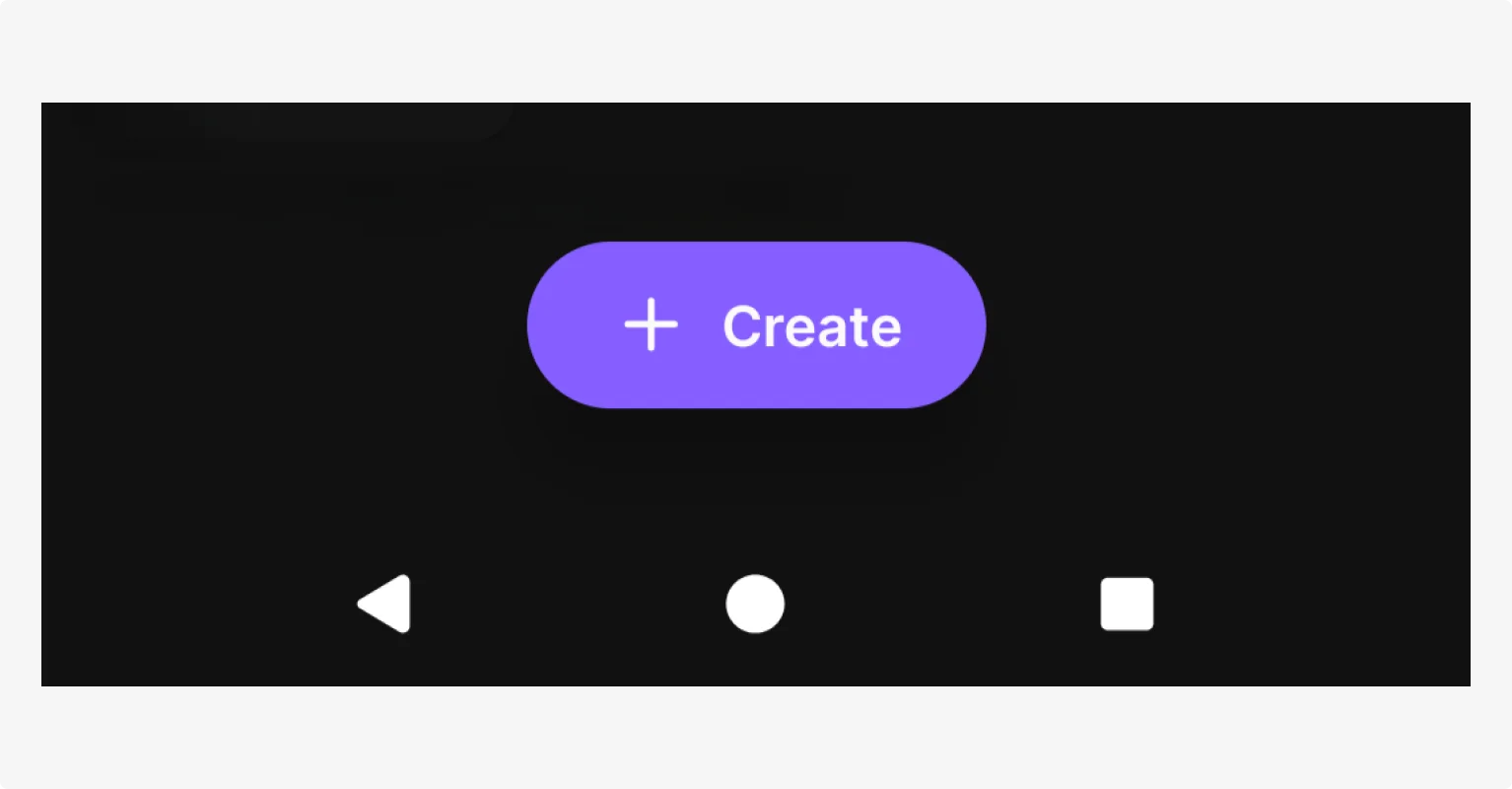 Riverside app Create button