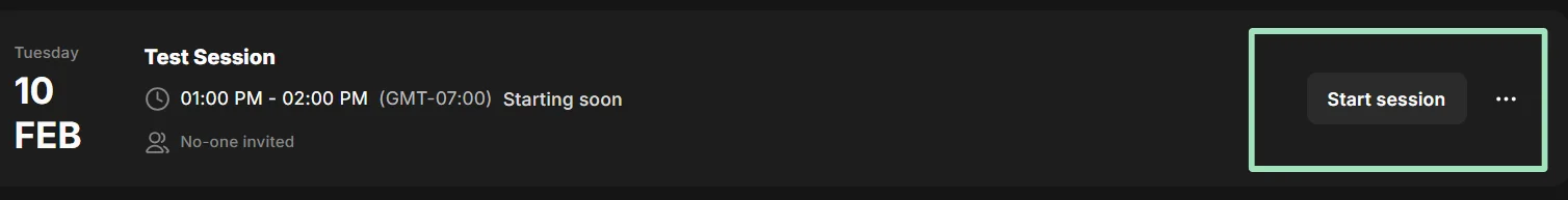 Riverside planning a recording session