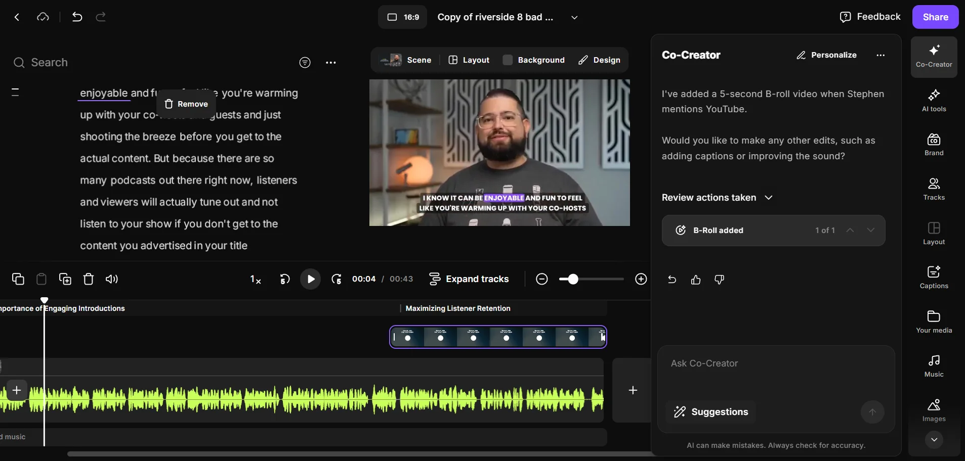 Riverside Co-Creator