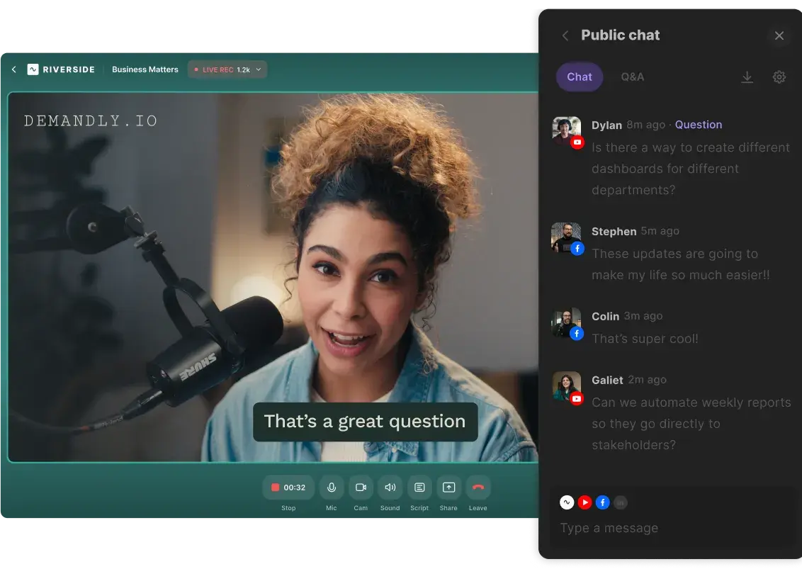 Hosting a webinar on Riverside - thumbnail