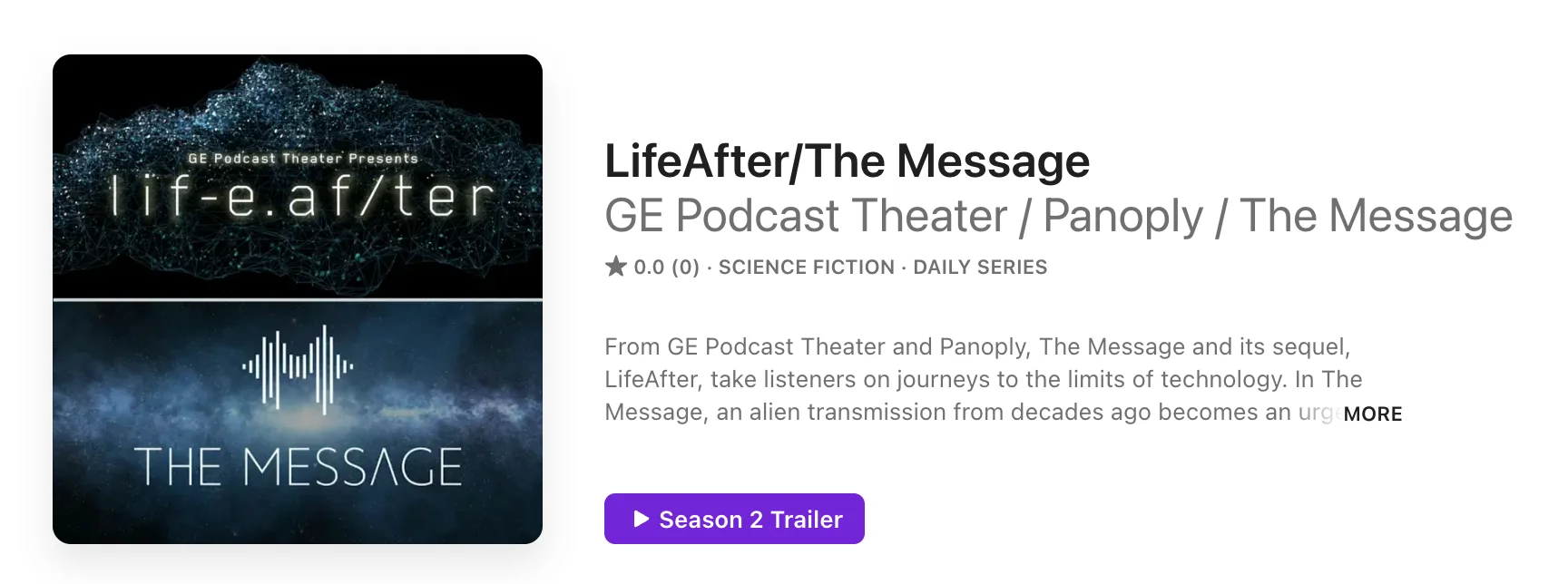 Life After / The Message
