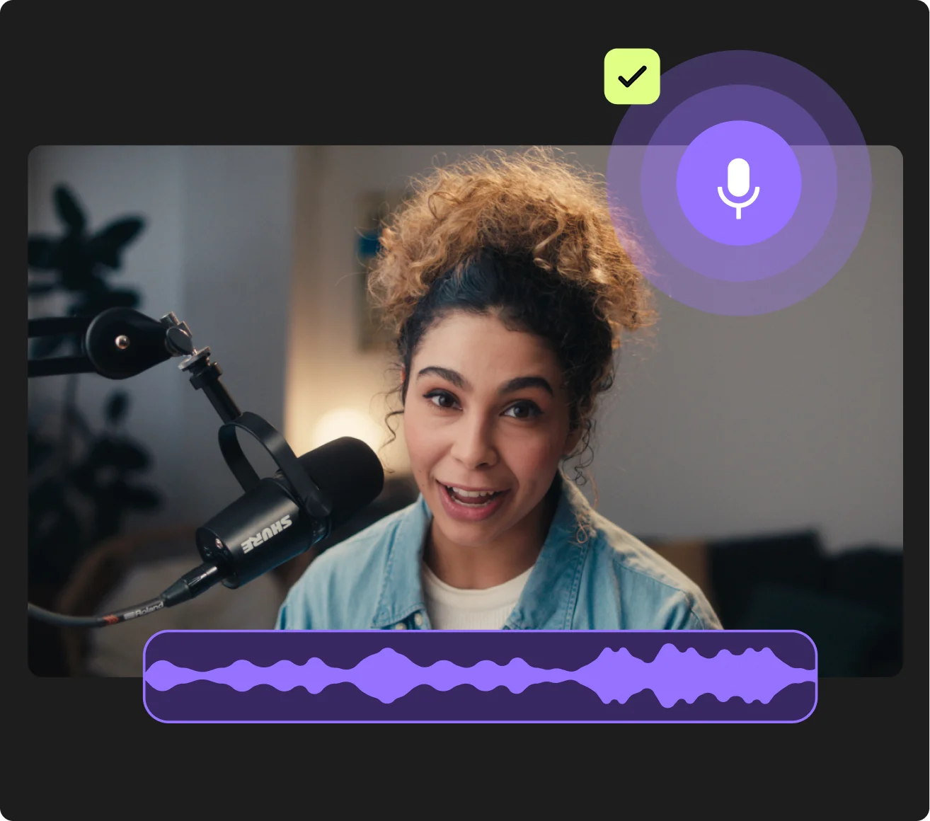 Transcribe voice memos accurately with high-quality audio recording