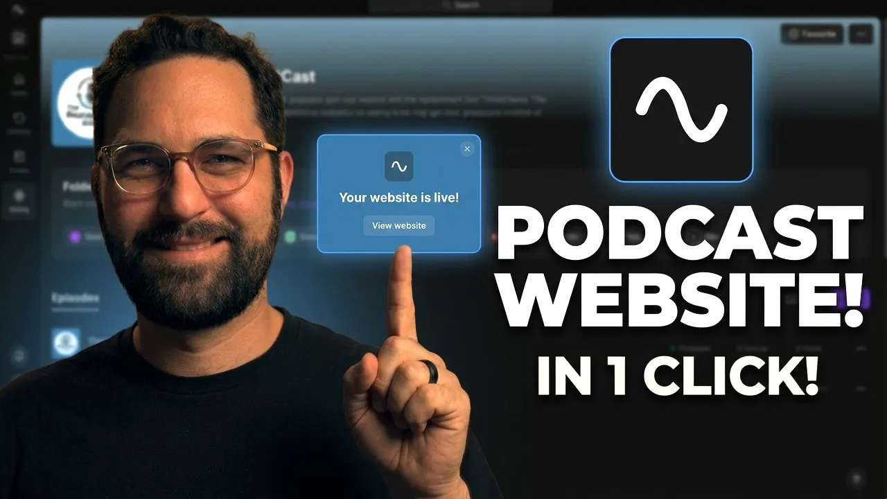 Man pointing at a popup text