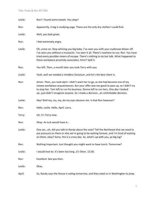 Transcription Panda transcript sample
