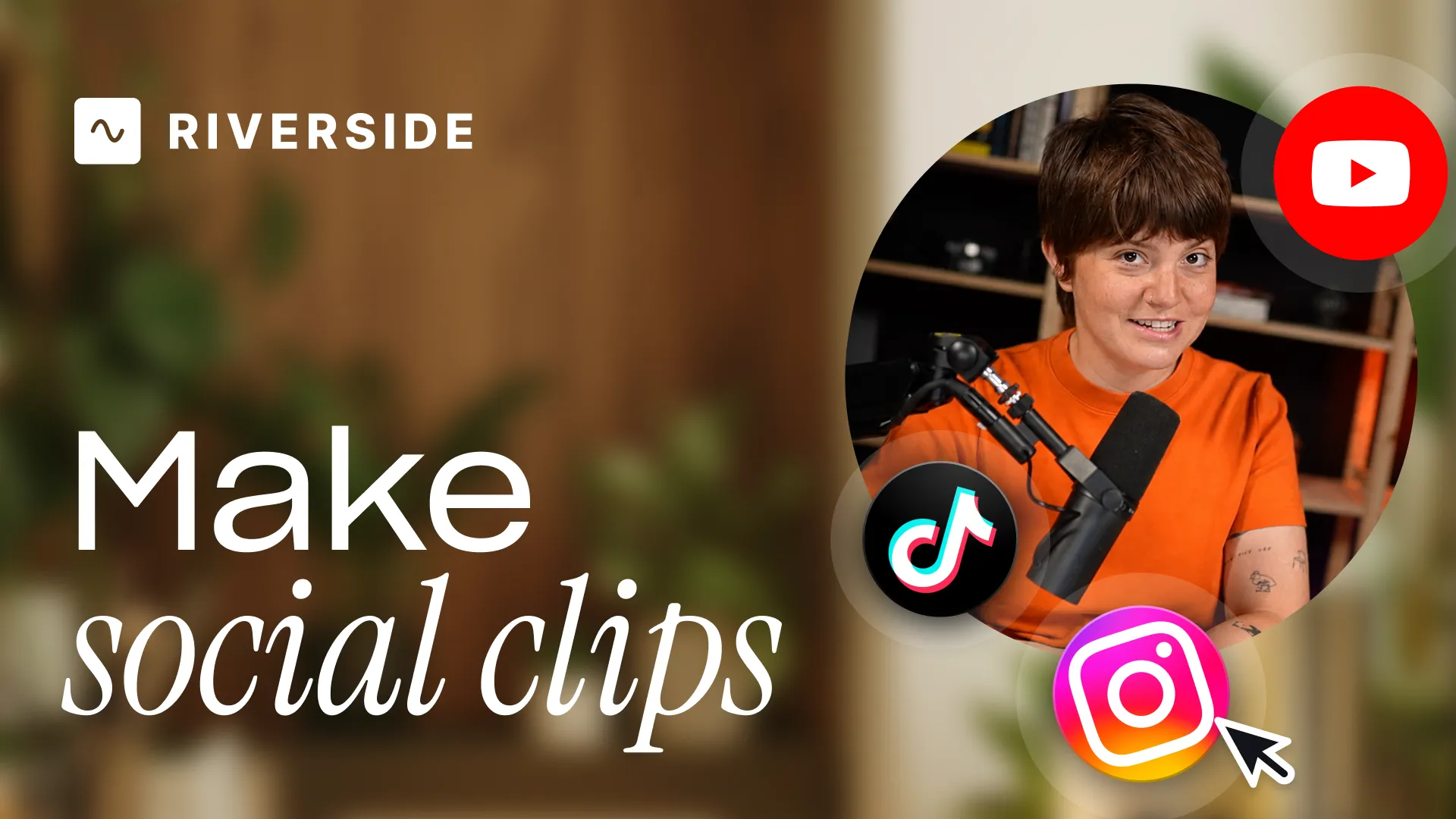 Create viral social clips fast with Riverside