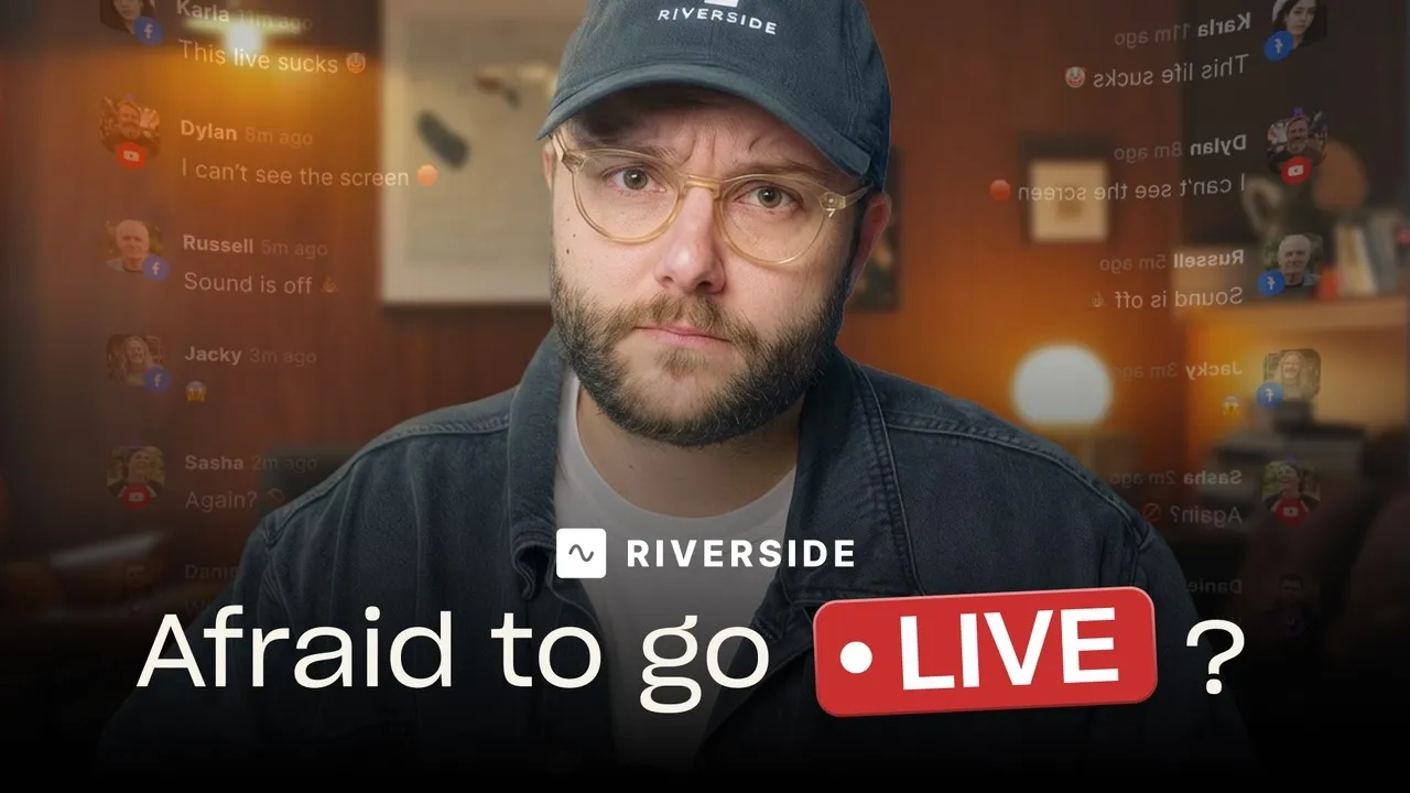 Full guide to live streaming on Riverside