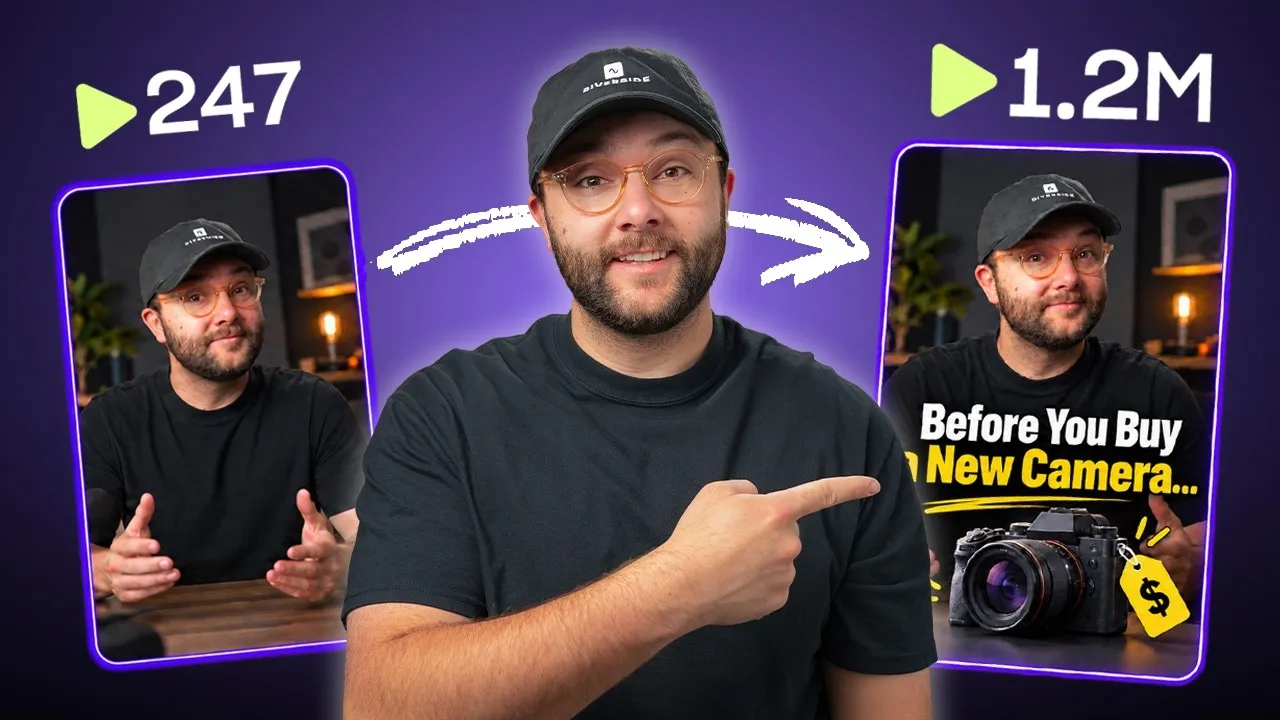 How to create viral clips with motion graphics in Riverside