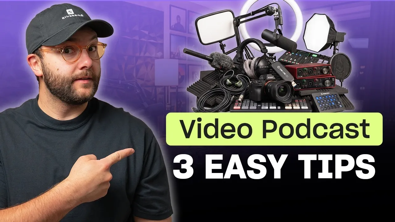 How to improve video podcast quality with Riverside
