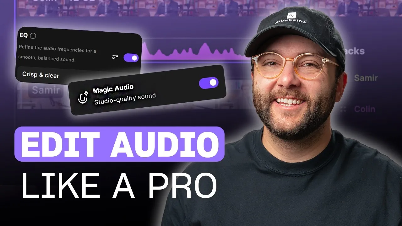 How to easily edit audio like a pro on Riverside