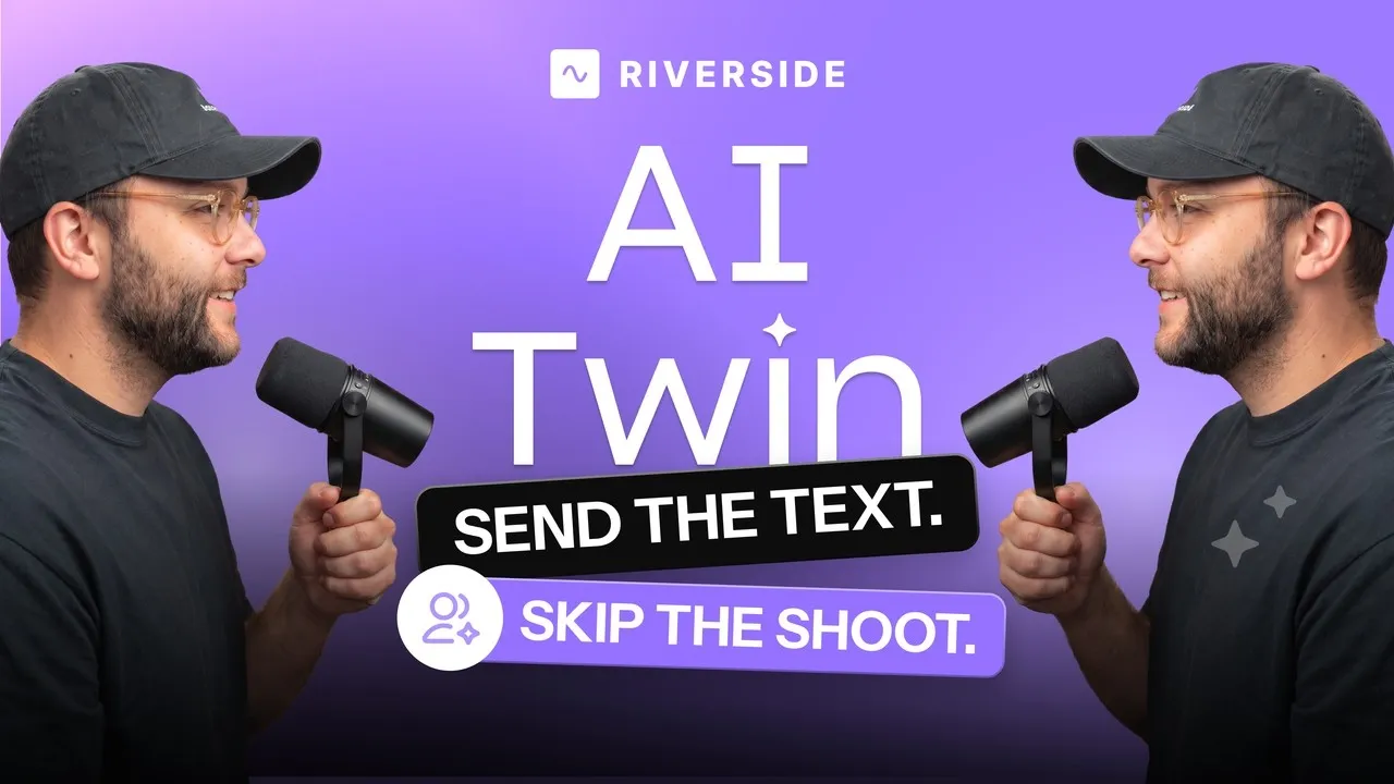 How to use Riverside's AI Twins