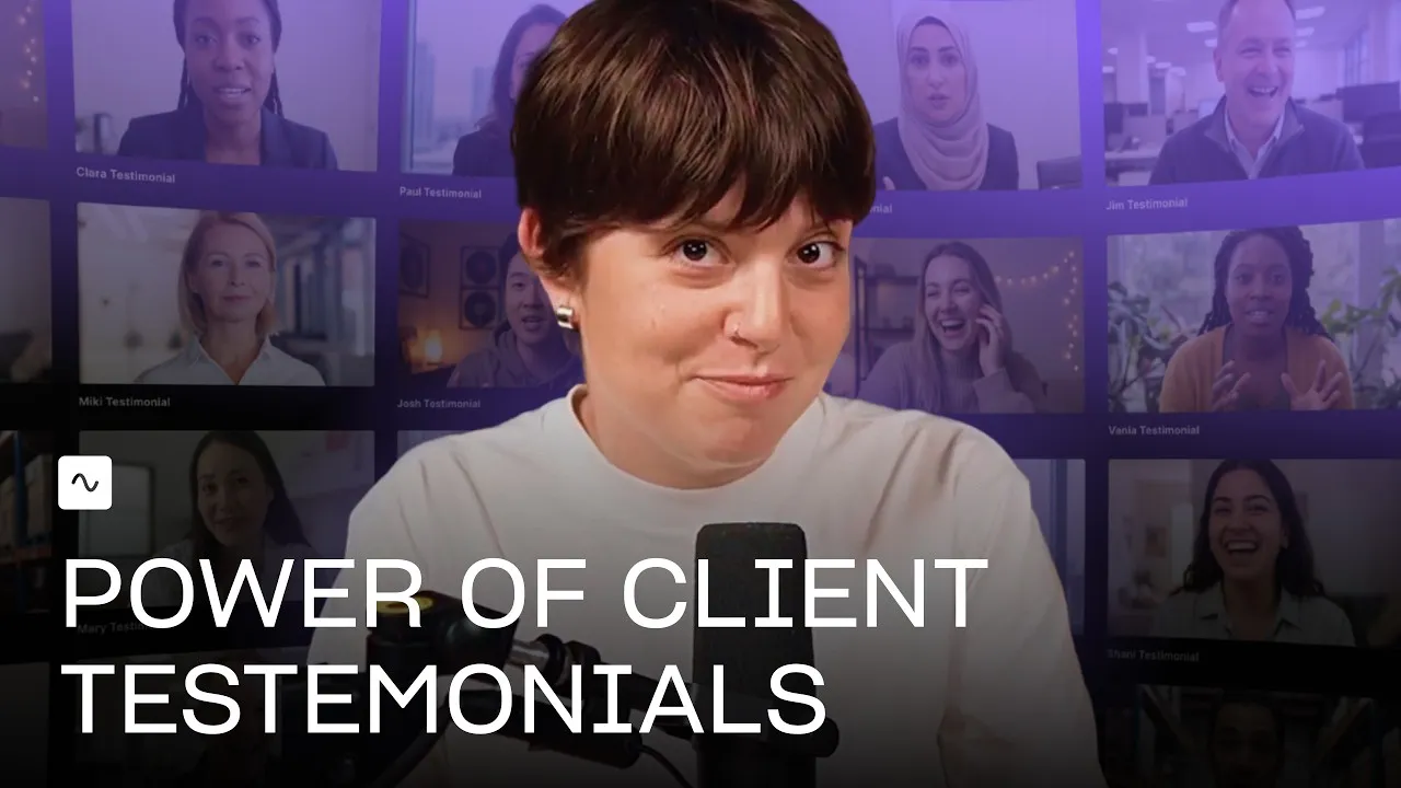 How to create client testimonial videos with Riverside
