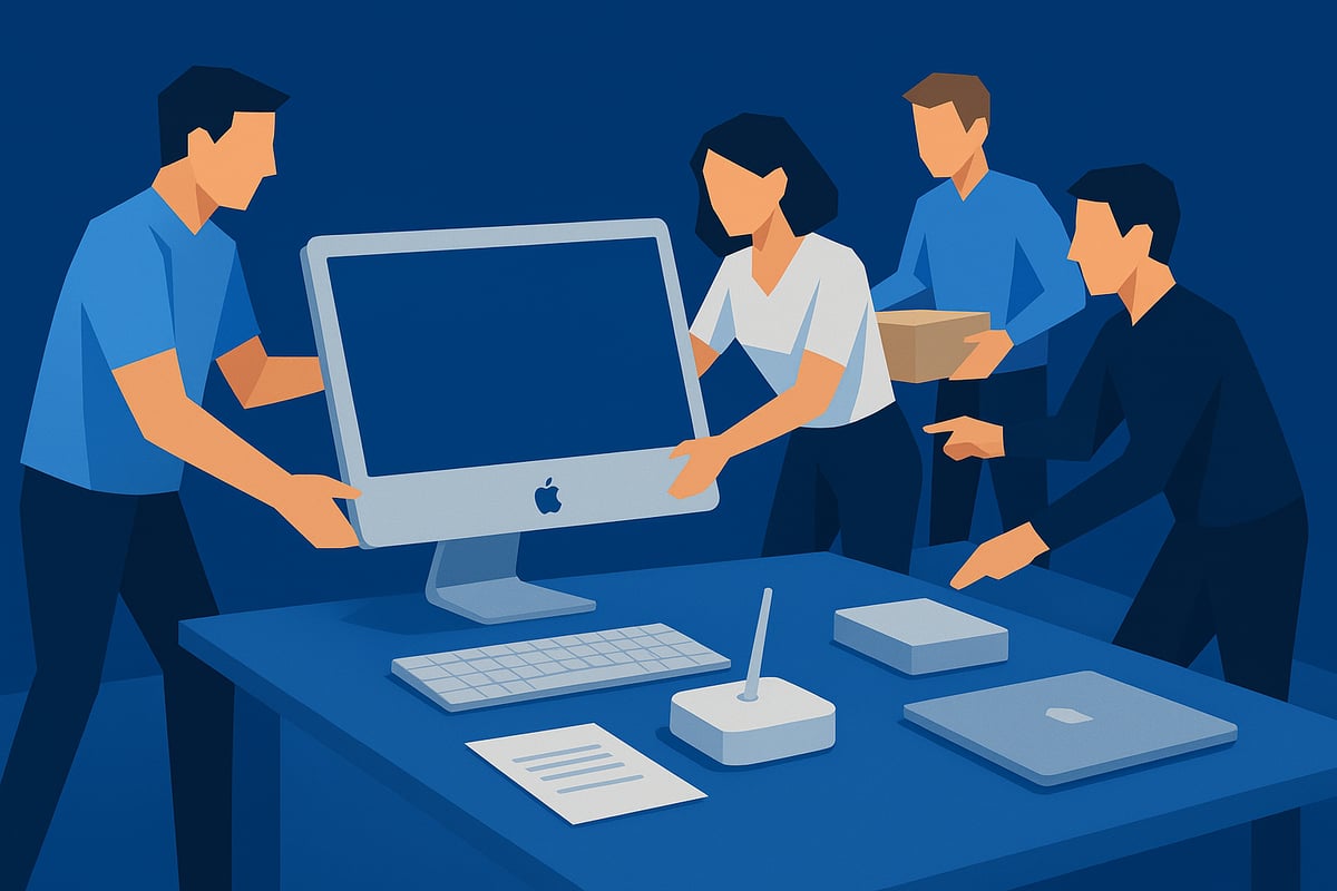 Der Ablauf eines IMAC Service: Schritt für Schritt