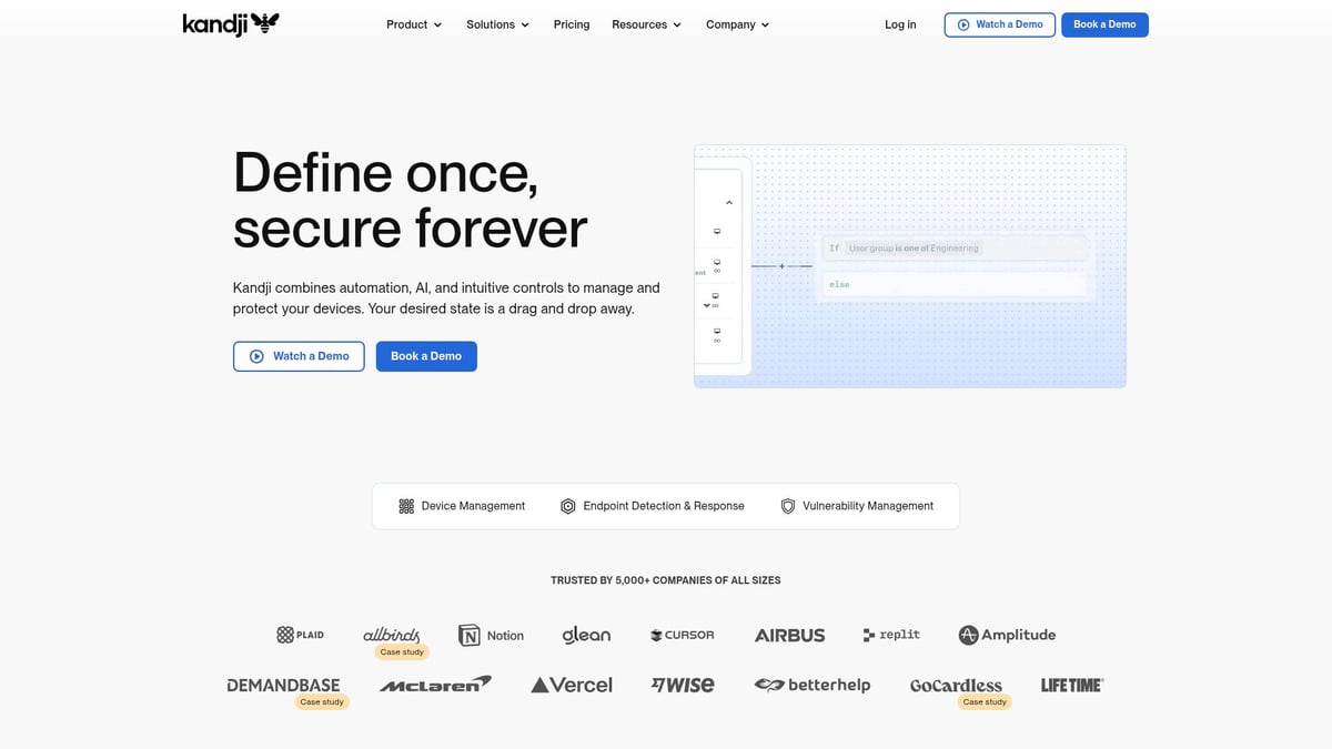 Die 7 Best Apple MDM Tools für Unternehmen 2025 - Kandji