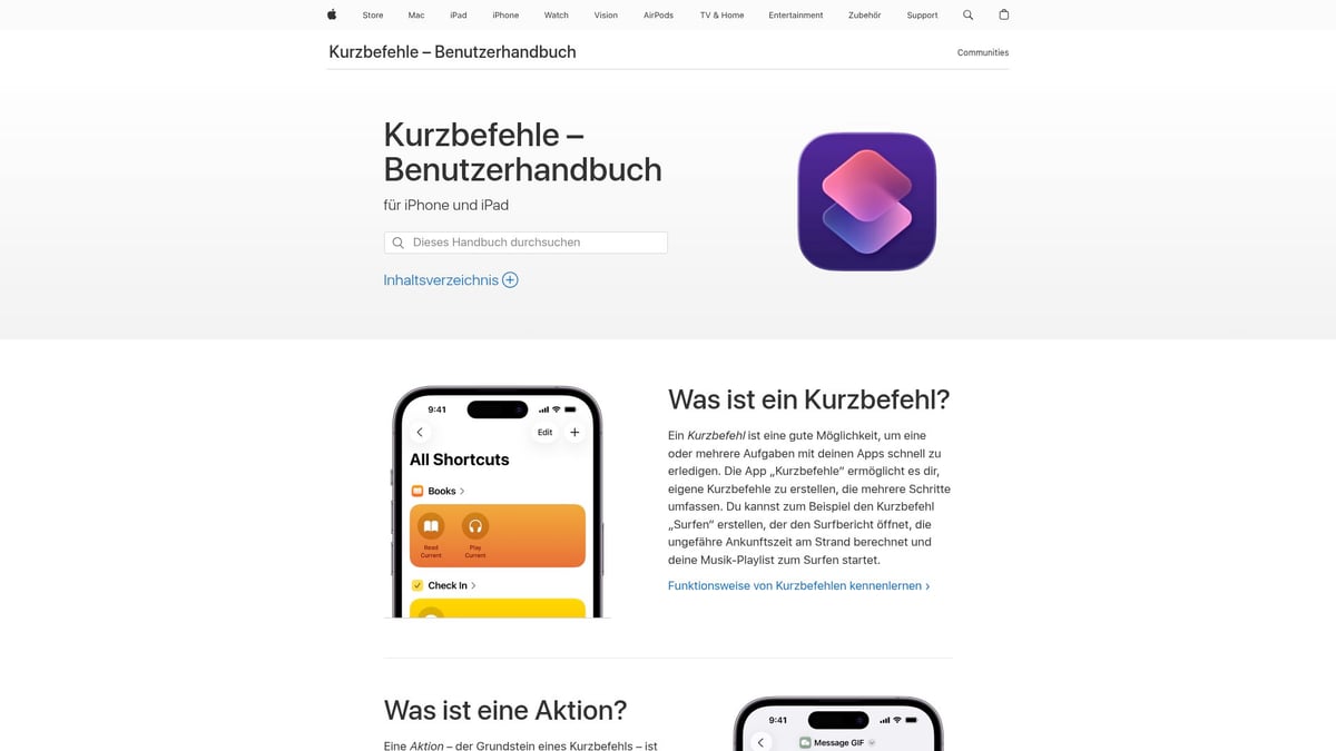 7 Must-Have Tools Apple Nutzer 2025 Kennen Sollten - Apple Shortcuts – Automatisierungen für Alltag & Beruf