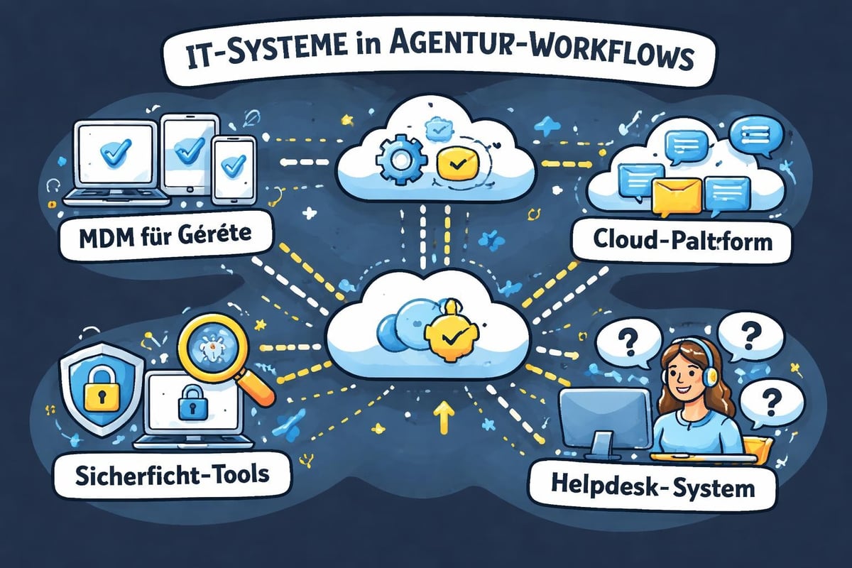 IT Infrastruktur für Agenturen