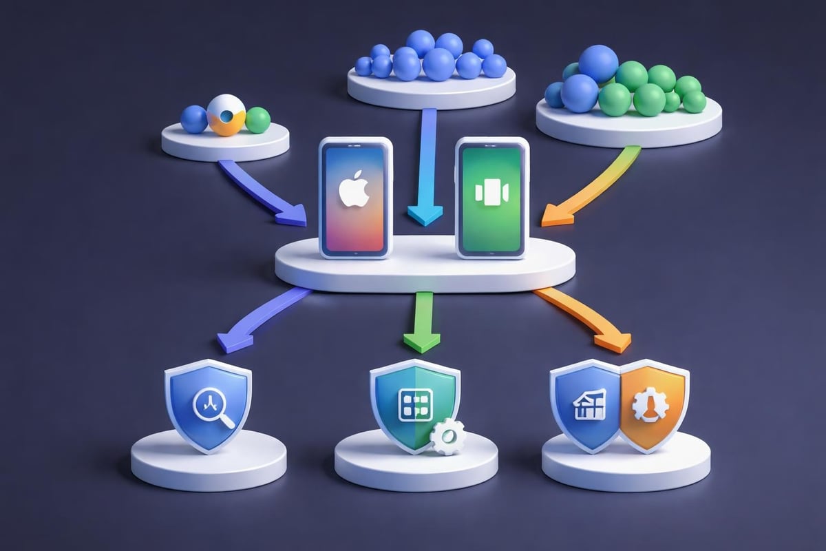 Enterprise mobile security strategy decision tree