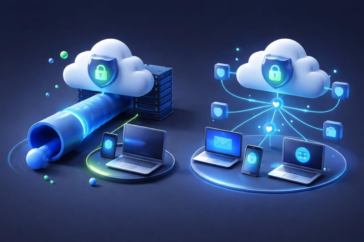 Vergleich VPN vs ZTNA