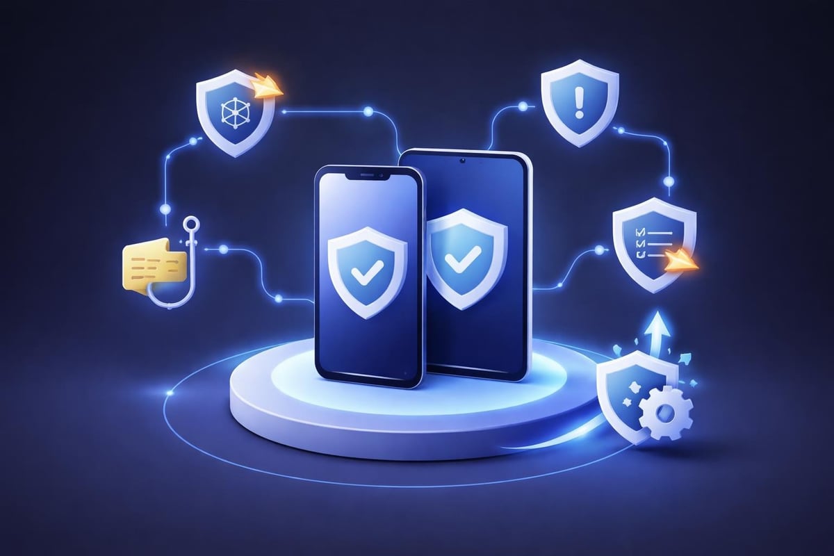 Mobile threat defense workflow