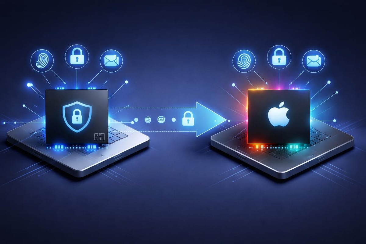 T2 zu Apple Silicon Übergang