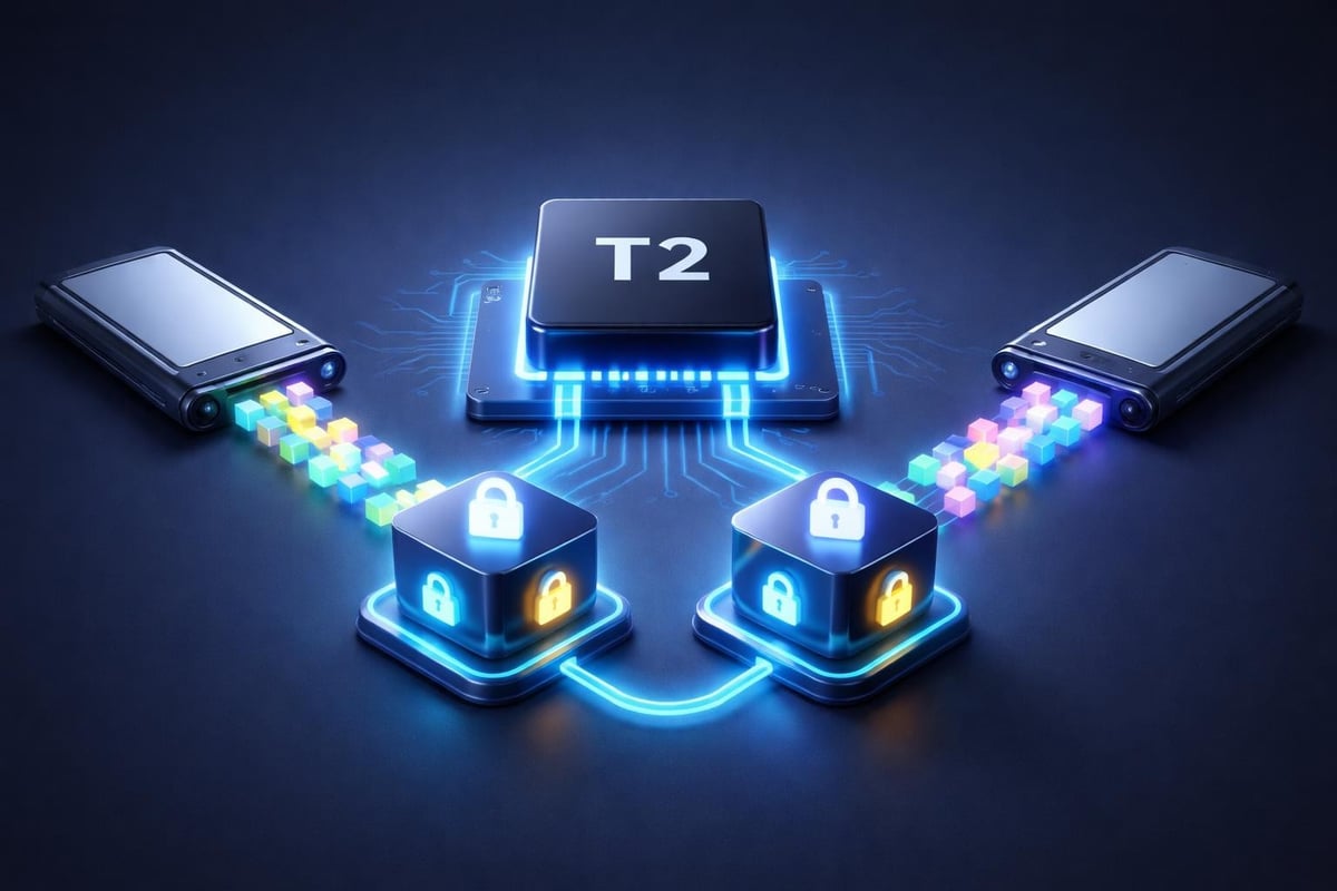 T2 Chip Hardwareverschlüsselung