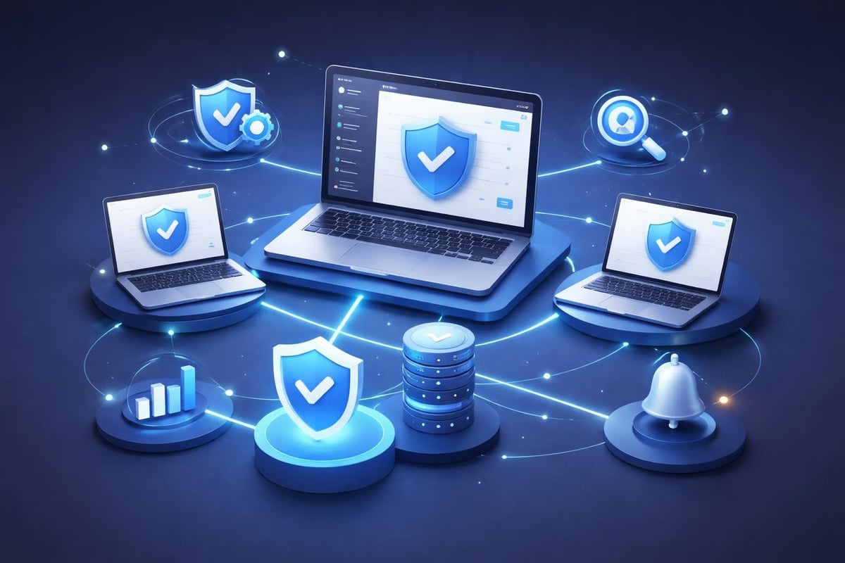 MDM-controlled antivirus deployment