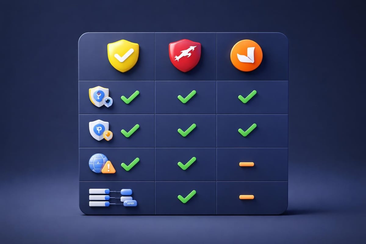 IOS security app comparison