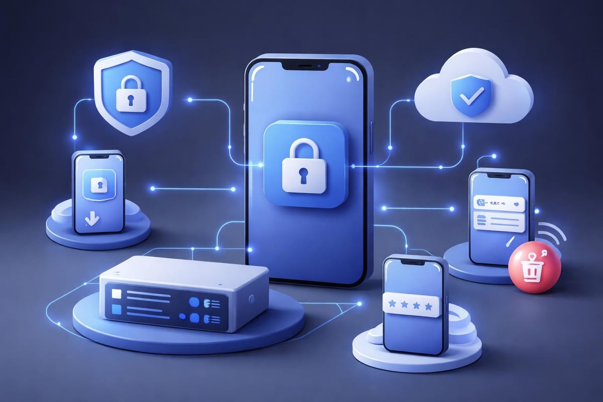 MDM-Integration verschlüsselter Apps