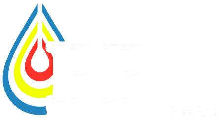company logo in white