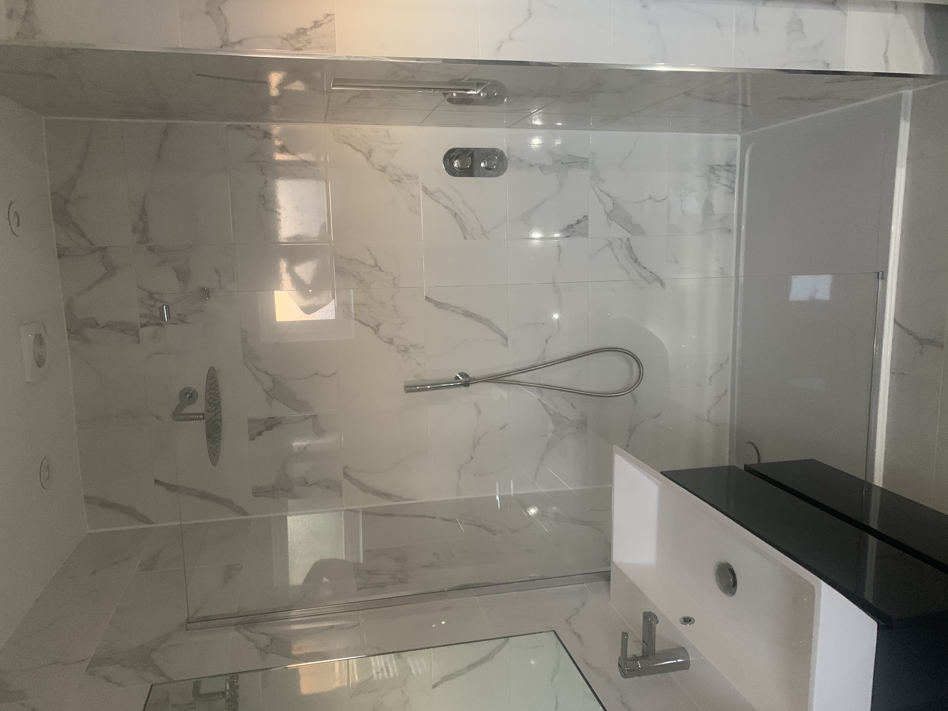 bathroom installation project
