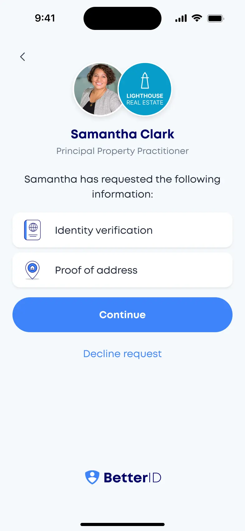 BetterID Identity Verification
