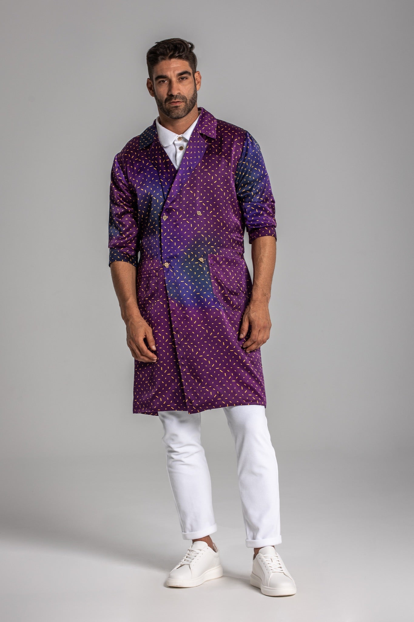 SILK BATHROBE 01 // BENZIN