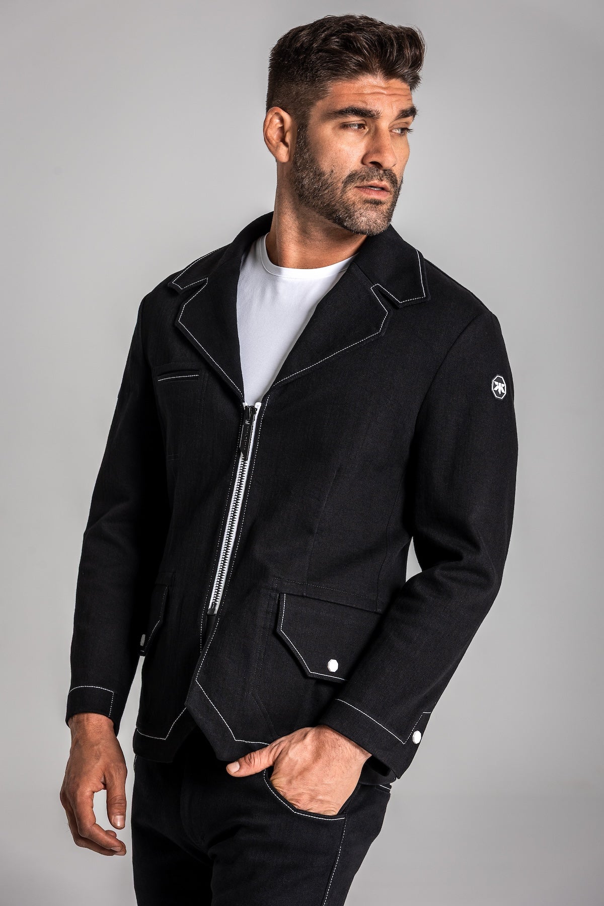 CORE JACKET 01 // BLACK