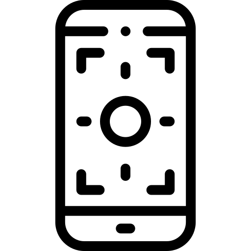 an icon of a cell phone symbolizing attention to mobile responsiveness
