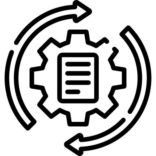 An icon symbolizing what our process is like
