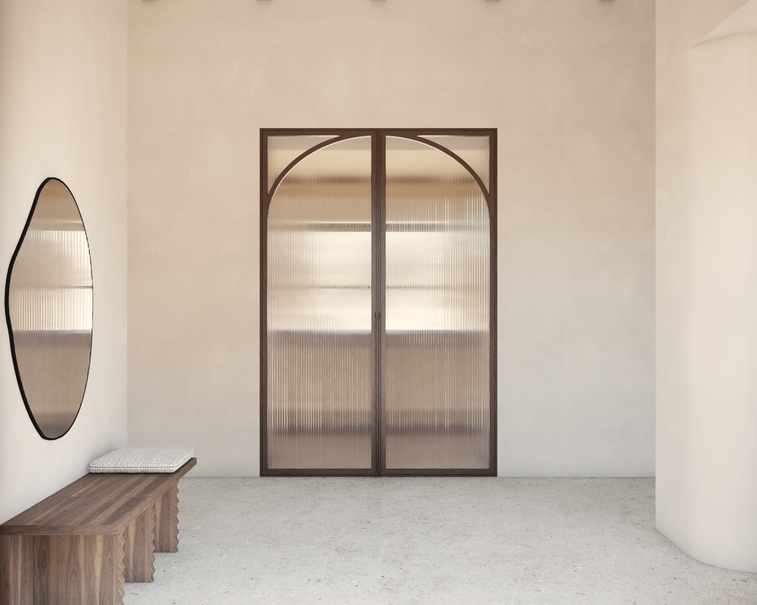 Anjora Design Finca Design Mallorca Eingang Interior
