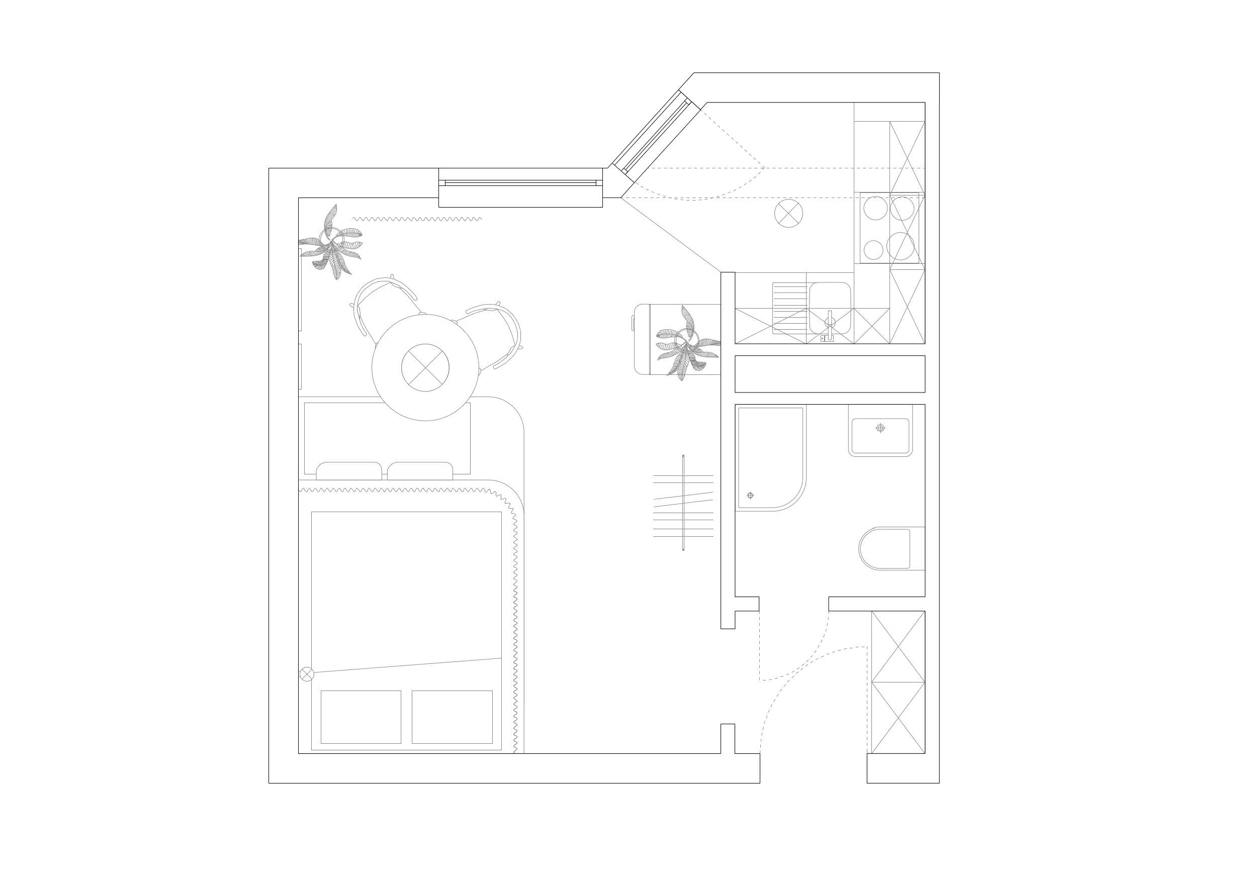 Anjora Design Interior Design Neubau Berlin Charlottenburg Grundriss Wohnung 2
