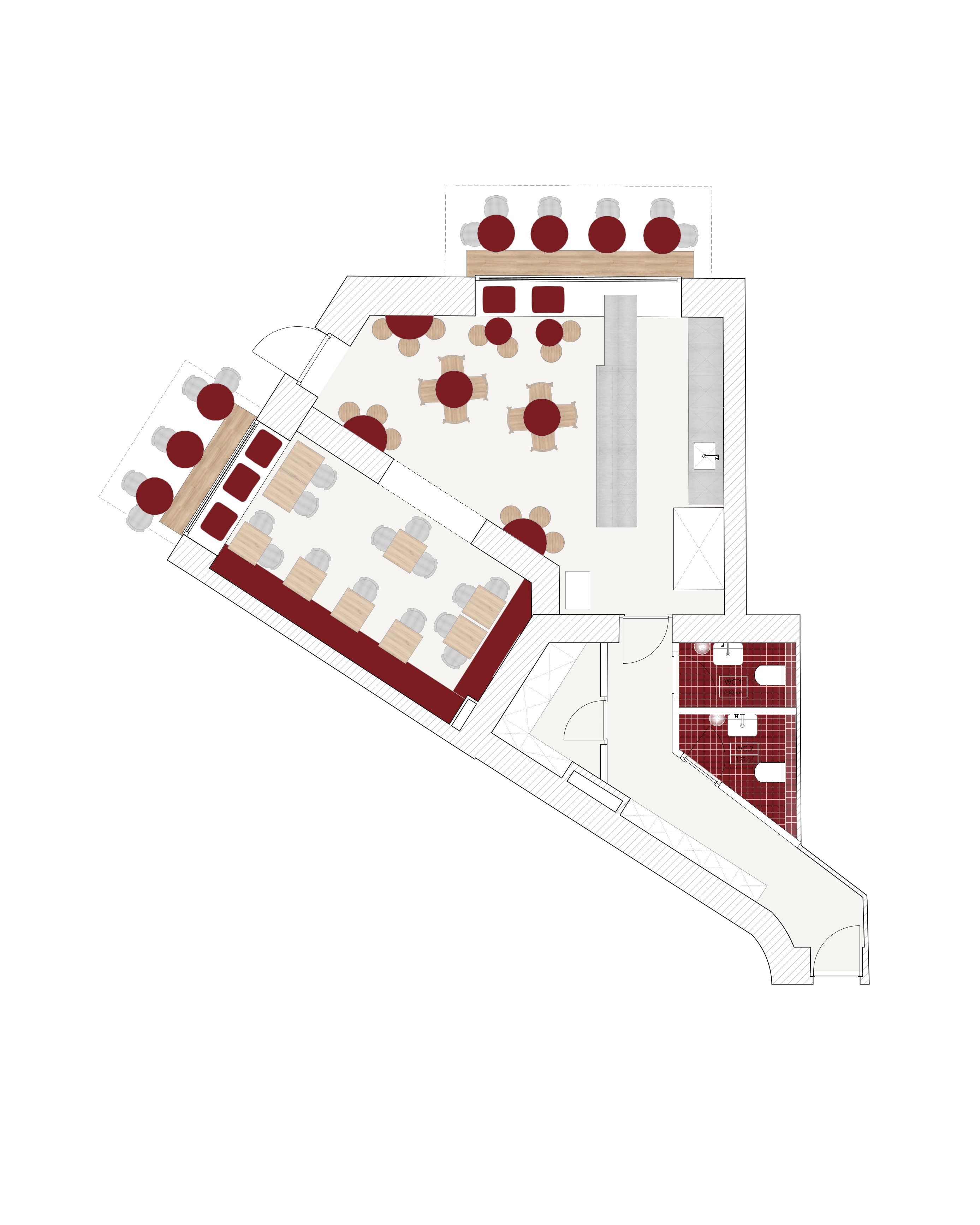 Visualisierung Weinbar, Berlin: Ansicht 8